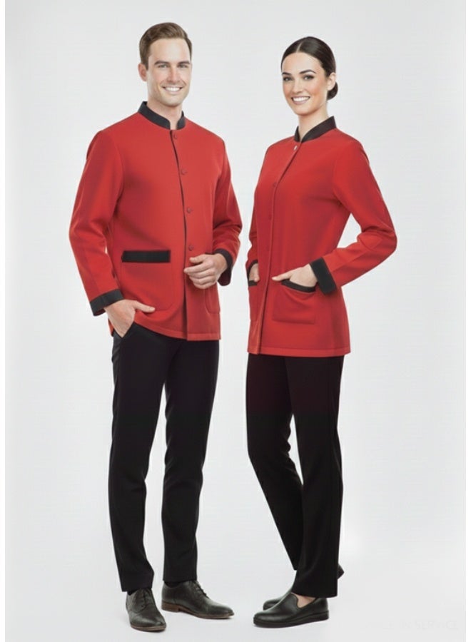 Workwear Suit - red x black - Image 1